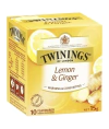 Té Twinings Limón y Jengibre en Saquitos x10