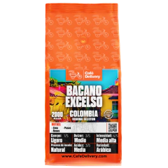 Café Colombia Excelso Bacano x 1/2 Kg en grano o molido