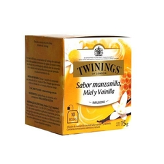 Té Twinings Manzanilla, miel y vainilla en Saquitos x10