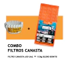 COMBO FILTROS CANASTA x50uds + 1/2kg CAFÉ BONITO