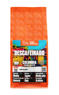 Café Colombia Excelso Descafeinado x 1Kg en grano o molido