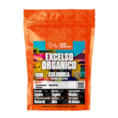 Café Colombia Excelso Organico x 1/4 Kg en grano o molido