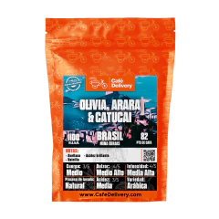 Café Brasil Olivia x 1/4Kg en grano o molido