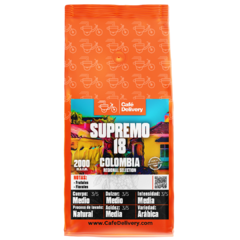 Café Colombia Supremo 18 x 1Kg en grano o molido