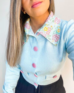 CASAQUETO TRICOT JARDIM - loja online