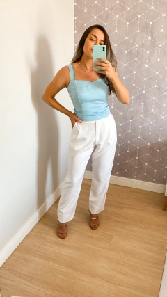 TOP CROPPED VISCOSE na internet