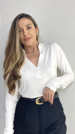 BLUSA CHERRY OFF-WHITE - comprar online