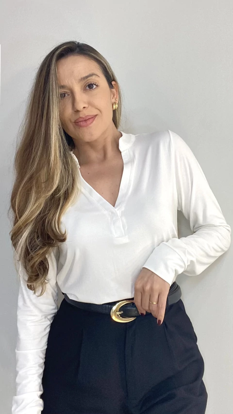 BLUSA CHERRY OFF-WHITE - comprar online