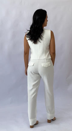 Imagem do CALÇA ALFAIATARIA COM LAPELA OFF WHITE