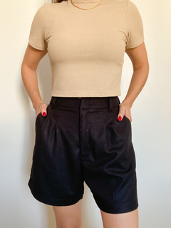 SHORTS LINHO PRETO