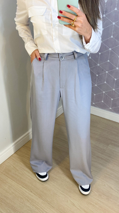 CALÇA PANTALONA MILY CINZA - comprar online