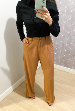 CALÇA PANTALONA MILY CARAMELO - comprar online