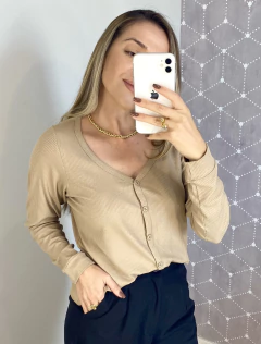 Imagem do CARDIGÃ CANELADO