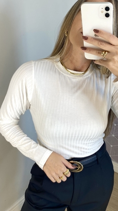 BLUSA CANELADA LIZ - comprar online