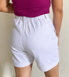 SHORTS LINHO BRANCO - comprar online