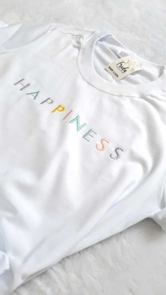 TSHIRT HAPPINESS - Frida Fashionista - moda feminina marca própria