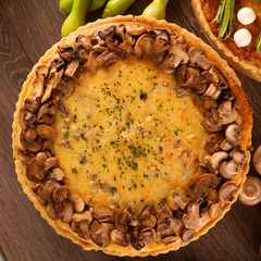 Quiche de cogumelos 750g