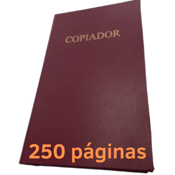 Libro Copiador 250 páginas