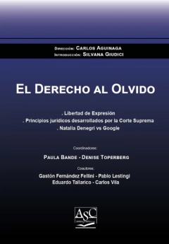 El Derecho al Olvido