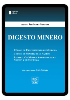 DIGESTO MINERO - SHANTAL JERÓNIMO - eBook