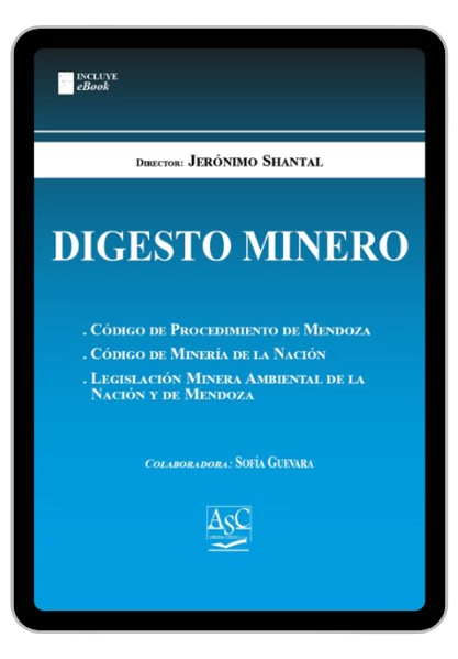 DIGESTO MINERO - SHANTAL JERÓNIMO - eBook