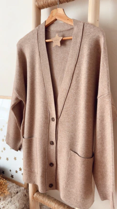 Saco Cardón (beige jaspeado)