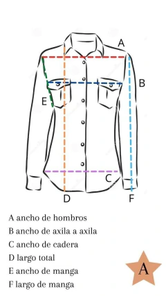 Camisaco Ópalo (bordó) - comprar online
