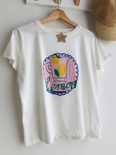 Remera Cox (limones) en internet