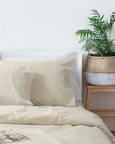 Juego sábana Natural 100% Algodón! - comprar online