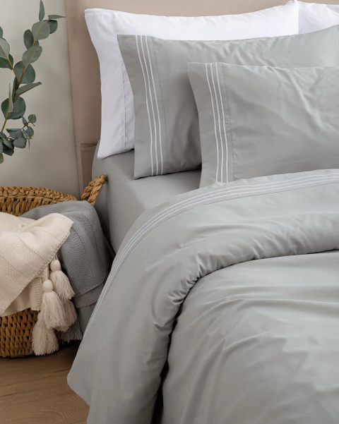 Juego Sábanas 700HQ Gris - comprar online