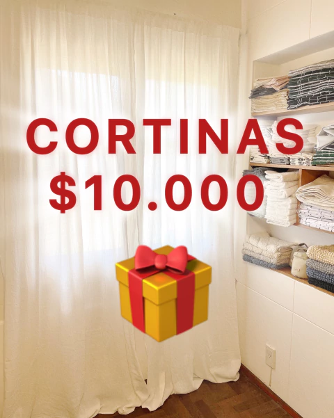 REGALO - Juego Cortinas Berna - comprar online