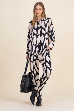 Calça Amarração Geo Abstrato (2239) - comprar online