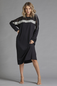 Kaftan Midi Renda Bicolor (282.02)
