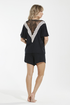 Short Doll Renda Preto (318.02)