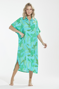 Chemise Midi Verde Maldivas (323.01)
