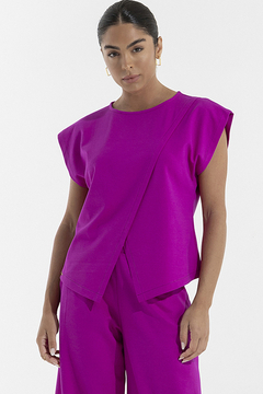 Blusa Transpasse Montaria Light Pitaya (2168)