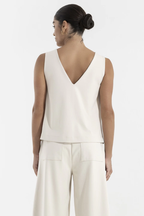 Blusa Dect V Montaria Luxury Natural (2152)