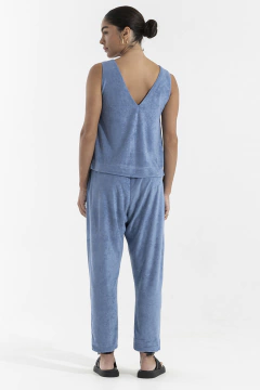 Calça Jogger Atoalhada Indigo (2126) - comprar online