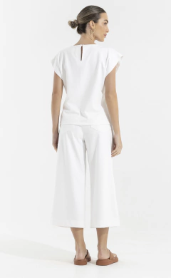 Pantacourt Pregas Montaria Light Off White (2173) - comprar online