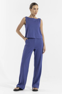 Blusa Canoa Montaria Luxury Navy (2150) na internet