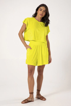 Blusa Cropped Atoalhada Lima (2071) na internet
