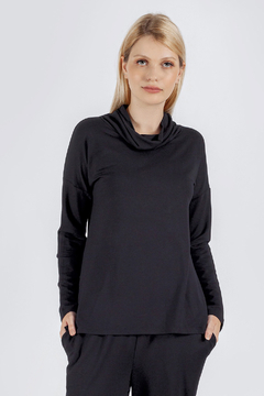Blusa Gola Trendy Preta (249)