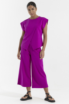 Blusa Transpasse Montaria Light Pitaya (2168) na internet
