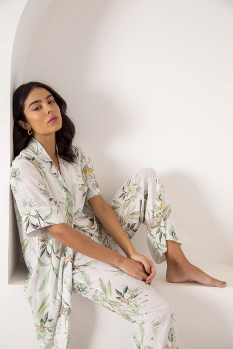 Chemise Abotoada Tropical (422)