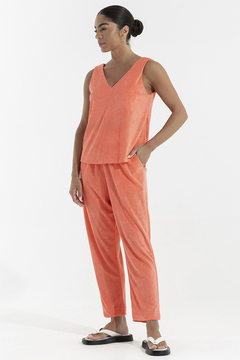 Calça Jogger Atoalhada Coral (2127)