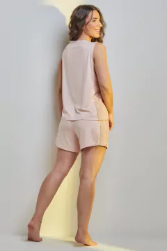 Short Doll Regata Renda Bicolor Rose (370.01) - comprar online