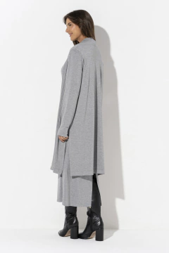 Cardigan Midi Trico Mescla (209012) - comprar online