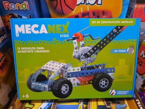 Set De Construccion Metálico Mecanex K100