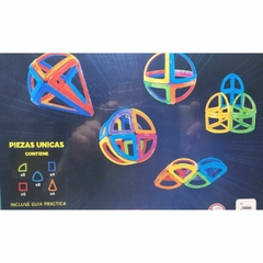 Bloques didácticos magnéticos Magnific forms 30 piezas únicas 2220 - comprar online