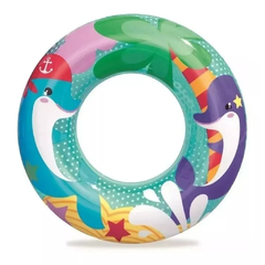Salvavidas Inflable Aventuras del Mar 51 cm Bestway 36113 Delfines